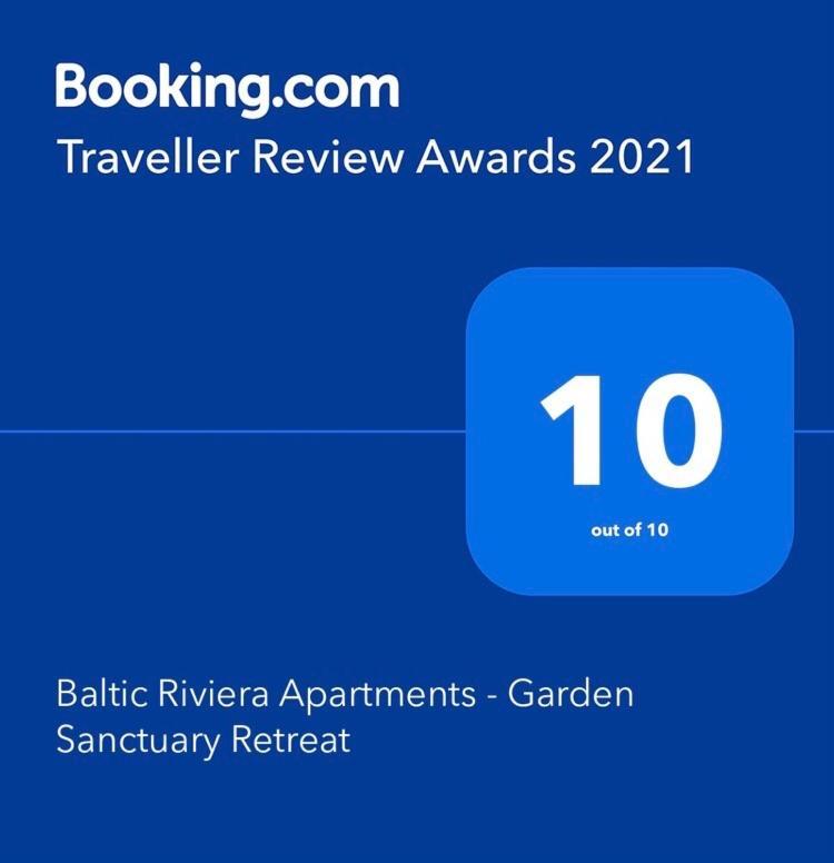Baltic Riviera Apartments - Garden Sanctuary Retreat Гданьск Экстерьер фото