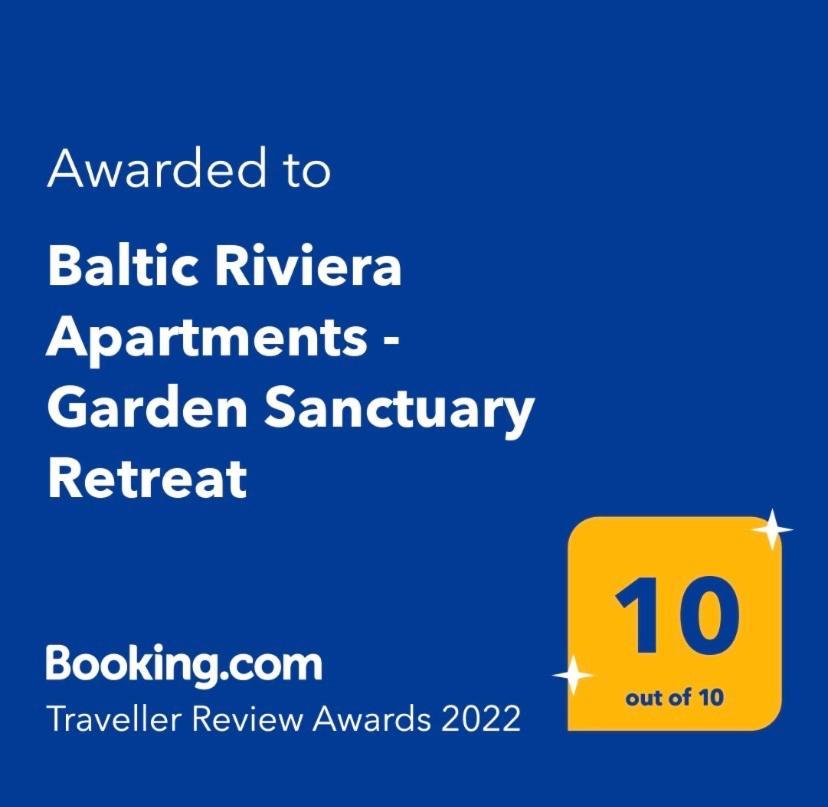 Baltic Riviera Apartments - Garden Sanctuary Retreat Гданьск Экстерьер фото